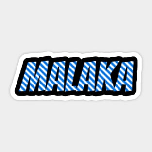 Malaka Sticker